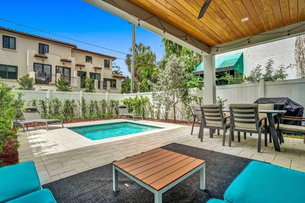 פורט לודרדייל Luxury Paradise Walk To Las Olas -5 Mins To Beach מראה חיצוני תמונה